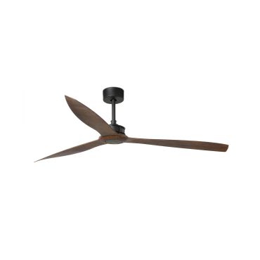 Faro Just Fan - Deckenventilator mit Fernbedienung - Ø 178 cm - braun und mattschwarz