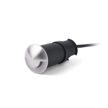 Faro Kane - Wandeinbauleuchte - Ø 4,5 x 9 cm - 3W LED inkl. - IP67 - Edelstahl satiniert