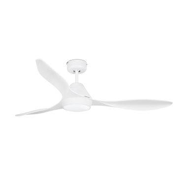 Faro Polaris - Deckenventilator mit Licht und Fernbedienung - Ø 132 cm - 18W LED inkl. - weiß