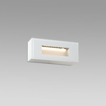 Faro Dart - Wandeinbauleuchte - 19 x x 3,6 x 8 cm - 5W LED inkl. - IP65 - matt weiß