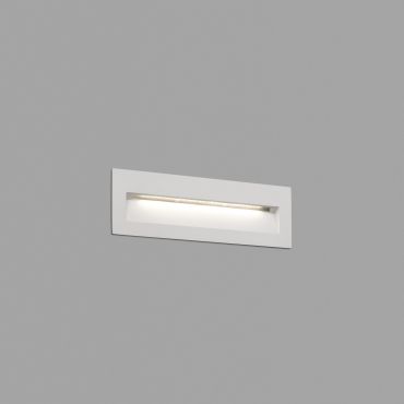 Faro Nat - Wandeinbauleuchte - 22,5 x 7,3 x 7,5 cm - 8W LED inkl. - IP65 - weiß mattiert