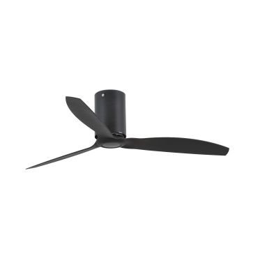 Faro Mini Tube - Deckenventilator mit Fernbedienung - Ø 128 cm - mattschwarz