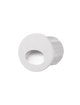 Nova Luce Circe - Wandeinbauleuchte - Ø 7 x 6,5 cm - 3W LED inkl. - IP54 - Sand Weiß