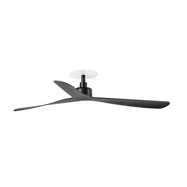 Faro Rocker M - Deckenventilator mit Einbaufassung - Ø 132 cm - matt schwarz