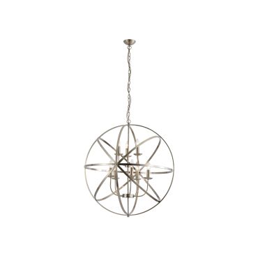 Searchlight Orbit - Hängeleuchte - Ø 80 x 200 cm - Messing antik