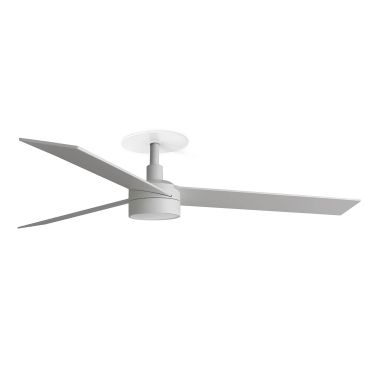 Faro Rudder L - Deckenventilator mit Licht und Einbaufassung - Ø 132 cm - matt Weiß
