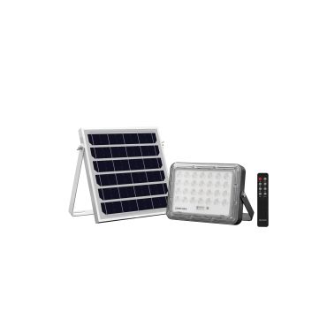 Century Italia Prometeo - solarbetriebener Strahler mit Tag- und Nachtsensor und Fernbedienung - 18 x 3,5 x 12,6 cm - inkl. 5W LED - IP65 - schwarz
