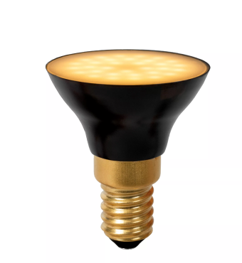 Lucide G45 LED-Strahler - Ø 4,3 x 5 cm - E14 - 3 StepDim - 2700K - schwarz
