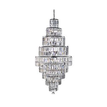Searchlight Empire - Kronleuchter - Ø 60 x 297 cm - Chrom