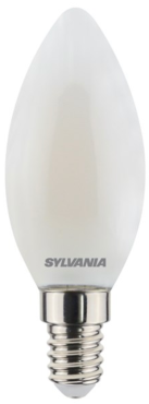 Sylvania Toledo RT Kerze - E14 - Ø 3,6 x 9,9 cm - 4,5W dimmbar - 2700K