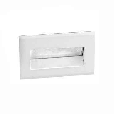 Nova Luce Krypton - Wandeinbauleuchte - 8,5 x 8 x 5,5 cm - 1,5W LED inkl. - IP54 - weiß