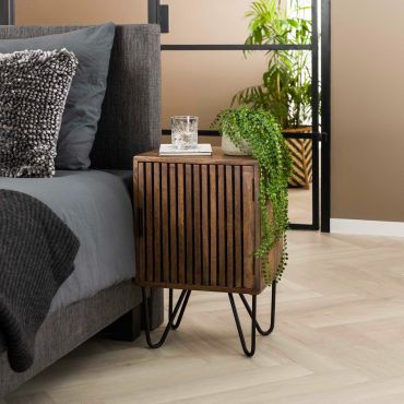 Vico Tweak - Nachttisch-Set - 40 x 30 x 60 cm - Mangoholz