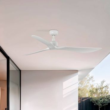 Faro Outwood L - deckenventilator - Ø 150 cm - IP44 - matt weiß