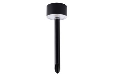 Integral LED True - solar-bodenspot mit bewegungsmelder - Ø 7,6 x 24 cm - 0,5W LED inkl. - IP44 - schwarz