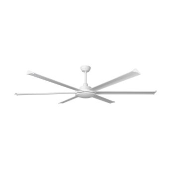 Faro Rotterdam 20 XL - deckenventilator mit licht und fernbedienung - Ø 200 cm - 32W LED inkl. - matt weiß