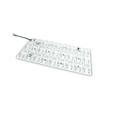 ONE Light Flex Tiles - 48 x 24 cm - 24Vdc - dimmbar - 14W LED inkl. - RGB + 3000K