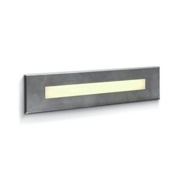 ONE Light Wall Recessed Pro Range - Wandeinbauleuchte - 27 x 6,7 x 6,3 cm - 10W LED inkl - IP65 - Edelstahl