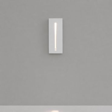 Nova Luce Aizen - Wandeinbauleuchte - 5 x 13,5 x 6,5 cm - 3W LED inkl. - IP65 - Sand Weiß