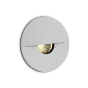 ONE Light Indoor/Outdoor Dekorative Wandeinbauleuchte - Wandeinbauleuchte - Ø 4,2 x 3,7 cm - 1W dimmbare LED inkl. - IP65 - weiß