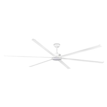 Faro Rotterdam 30 XXL – deckenventilator mit licht und fernbedienung – Ø 300 cm – 32W LED inkl. – matt weiß