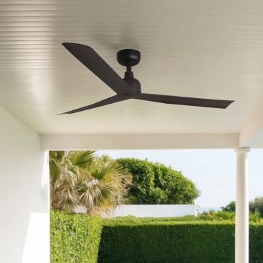 Faro Marine M - Deckenventilator für den Außenbereich - Ø 125 cm - IP44 - Dunkelbraun