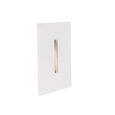 Nova Luce Passaggio - Wandeinbauleuchte - 37 x 37 mm, Ø 32 mm Einbaumaß - 1W LED inkl. - IP54 - weiß
