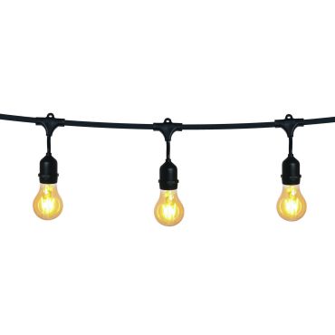 ONE Light - Lichtkabel - 8,5 Meter - E27 - IP44 - schwarz