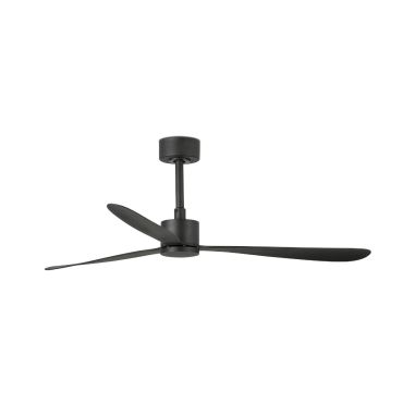 Faro Amelia - Deckenventilator - Ø 132 x 26 cm - 6 Geschwindigkeiten - inkl. Fernbedienung mit Timer - schwarz