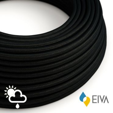 Creative Cables EIVA - Textilkabel - IP65 - pro 100 cm - schwarz