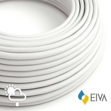 Creative Cables EIVA - Textilkabel - IP65 - pro 100 cm - weiß