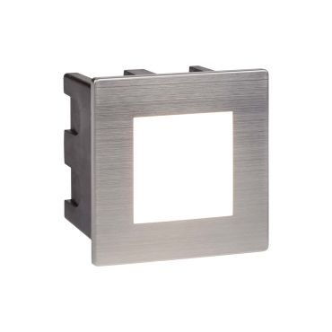 Searchlight Ankle - Wandeinbauleuchte - 8 x 5,5 x 8 cm - 3,5W LED inkl - IP65 - Edelstahl