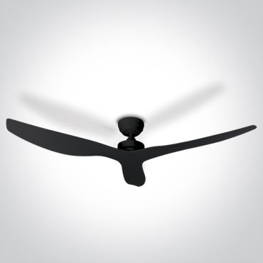ONE Light Classic Fan Range - Deckenventilator - Ø 132 x 28 cm - schwarz