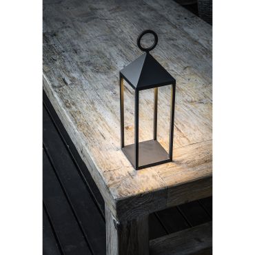 Faro Argus - tragbare Lampen - 14 x 14 x 47 cm - 2W LED inkl. - IP54 - dunkelgrau