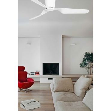 Faro Pemba - Deckenventilator mit Fernbedienung - Ø 132 cm - weiß