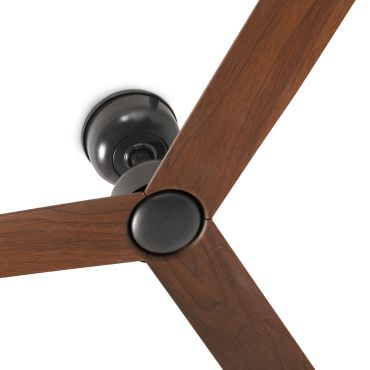 Faro Marine M - Deckenventilator für den Außenbereich - Ø 125 cm - IP44 - Dunkelbraun und dunkle walnuss