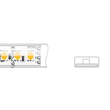 KLUS LED-Streifen - 1cm breit, 500cm lang - 24Vdc - 12W LED pro Meter - 120 LEDs pro Meter - IP65 - RGB