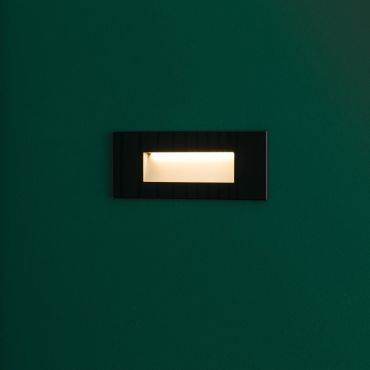 Faro Dart - Wandeinbauleuchte - 19 x x 3,6 x 8 cm - 5W LED inkl. - IP65 - mattschwarz