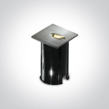 ONE Light Indoor/Outdoor Dark Light Wall Recessed - Wandeinbauleuchte - 7 x 4,5 x 7 cm - 3W LED inkl. - IP54 - Aluminium