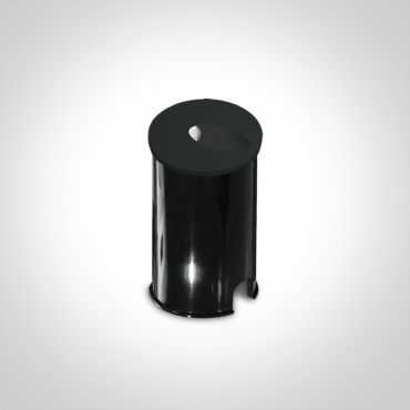 ONE Light Indoor/Outdoor Dark Light Wall Recessed - Wandeinbauleuchte - Ø 62,5 x 4,5 cm - 3W LED inkl. - IP54 - schwarz