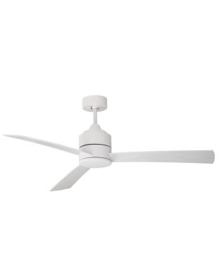 Nova Luce Axel - Deckenventilator mit Fernbedienung und Lichtoption - Ø 137,1 x 38,2 cm - 18W LED inkl. - weiß