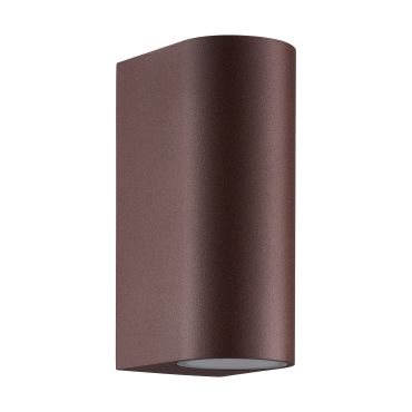 Nordlux Dion Double - außenwandleuchte - 6,6 x 16,2 cm - IP44 - rostig