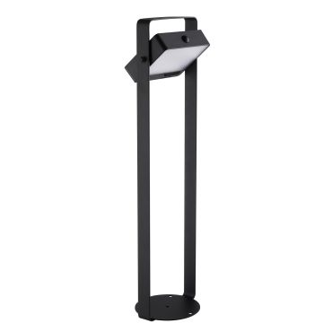 Nordlux Saulio Solar - Gartenpfosten - Ø 17 x 60 cm - 4,45W LED inkl. - IP44 - schwarz