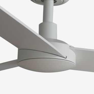 Faro Rudder L - Deckenventilator - Ø 132 cm - matt weiß und esche
