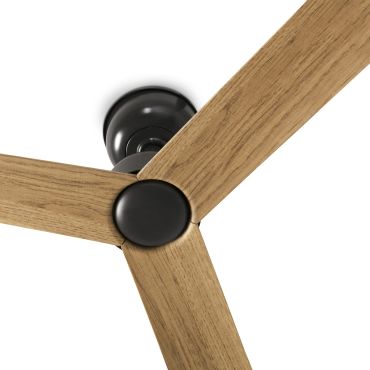 Faro Marine M - Deckenventilator für den Außenbereich - Ø 125 cm - IP44 - braun und Eichenmuster