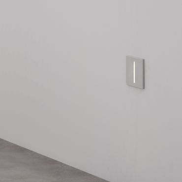 Nova Luce Aizen - Wandeinbauleuchte - 7 x 6,5 x 5,6 cm - 3W LED inkl. - IP65 - Sand Weiß