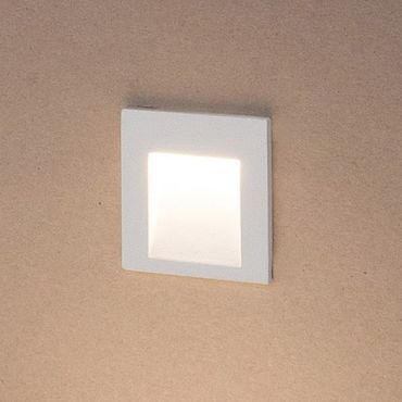 Nova Luce Krypton - Wandeinbauleuchte - 8 x 7 x 8 cm - 3W LED inkl. - IP54 - weiß