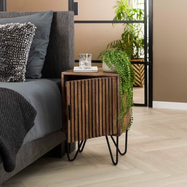 Vico Tweak - Nachttisch-Set - 40 x 30 x 60 cm - Mangoholz