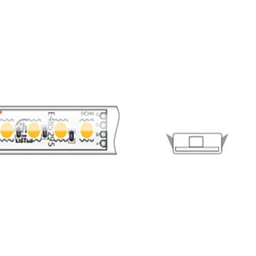 KLUS LED-Streifen - 1cm breit, 500cm lang - 24Vdc - 12W LED pro Meter - 120 LEDs pro Meter - IP65 - RGB