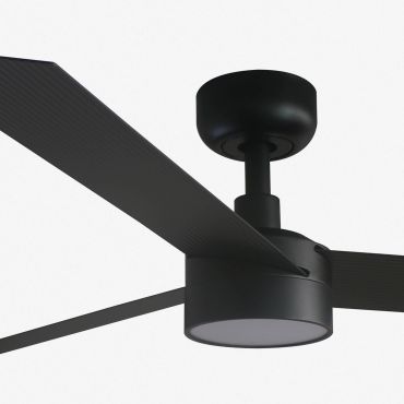 Faro Cruiser L - Deckenventilator mit Licht - Ø 132 cm - matt schwarz