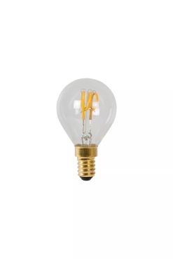 Lucide LED Glühbirne - Ø 4,5 x 7,7 cm - E14 - 3W dimmbar - 2700K - transparent